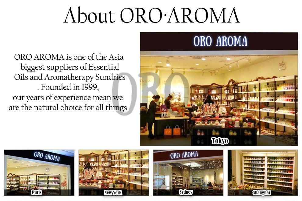 Oroaroma Melissa Musk Sandalwood essential oils Pack For Aromatherapy Massage Spa Bath 10ml*3