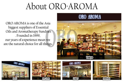 Oroaroma Melissa Musk Sandalwood essential oils Pack For Aromatherapy Massage Spa Bath 10ml*3