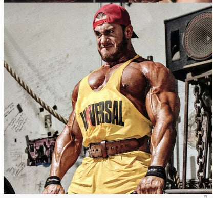 Bodybuilding Man Tank Top Casual Letter Print Gym Men Vest Crop Debardeur Homme Fitness Cloth Undershirt Singlet Sweat for Male