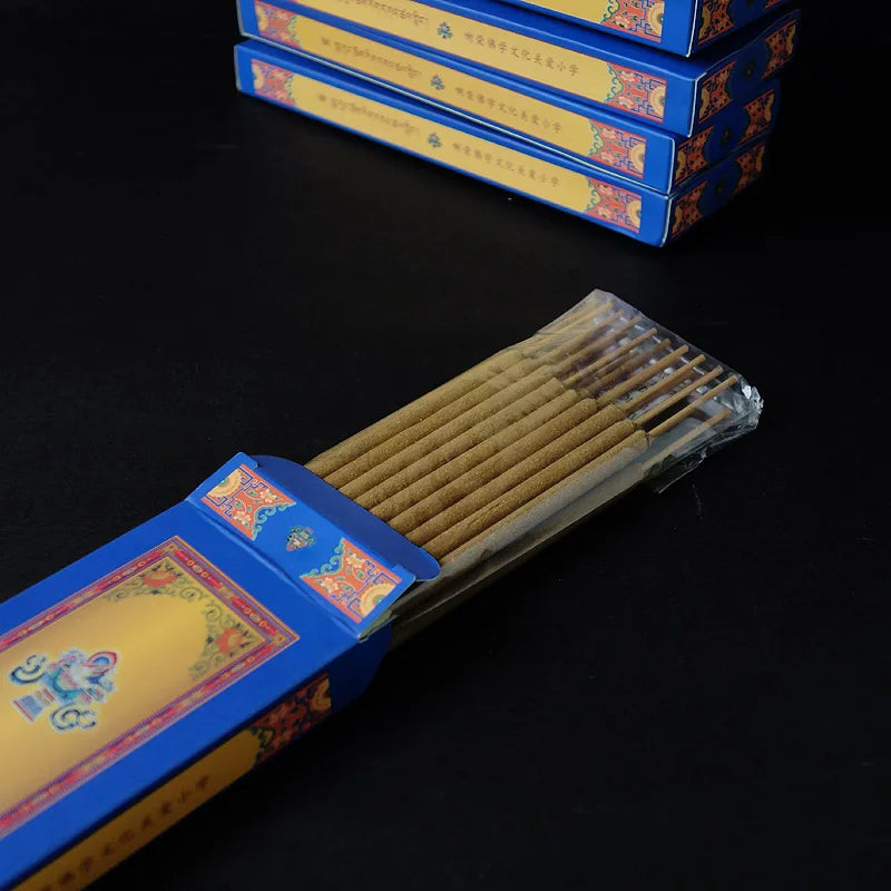 Religious Meditation Tibetan Incense sticks, Positive Energy Blessing, Bland Aroma, Made From Natural Spices,Not Easily Broken