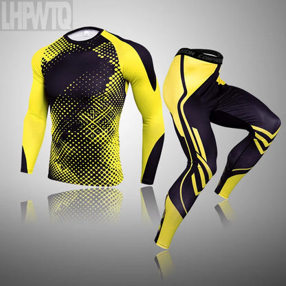 Brand New Winter Thermal Underwear Sets Men Long Johns Thermal Thermo Clothes  Men's clothing compression men t-shirt leggings
