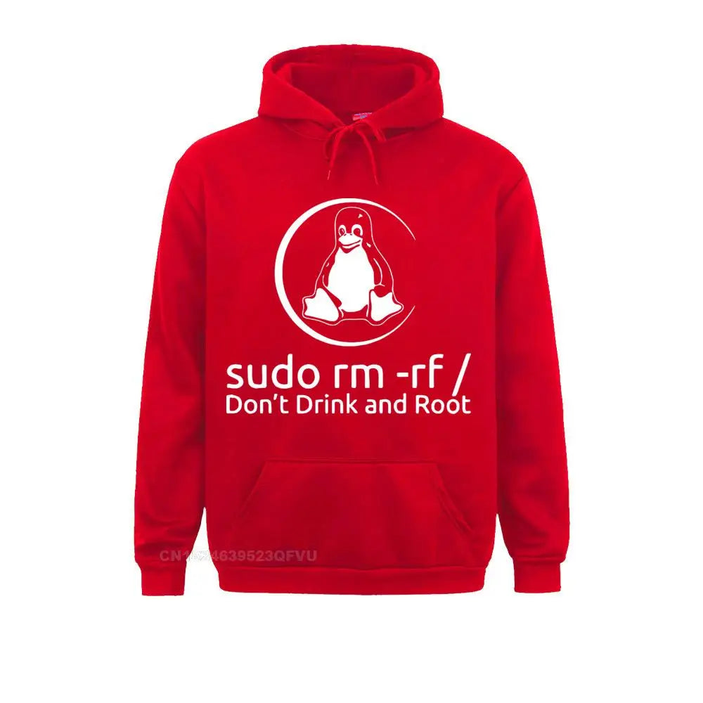 Programmer Programming Coding Coder Men Harajuku Men Linux Root Sudo Funy Pullover Hoodie Fitness Hoodie Premium Cotton Clothes