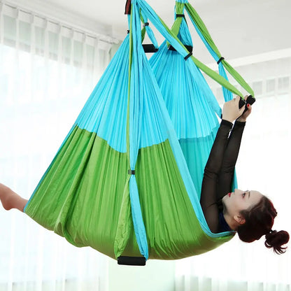 Aerial Yoga Hammock Strong Antigravity Yoga Swing Flying Sling Inversion Tool for Air Yoga Inversion Exercises