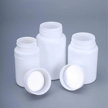 UMETASS Thicken 200ML Pill Bottle Solid Powder Medicine Pill Reagent Container for Supplements Vitamins and Medicine 20PCS/lot