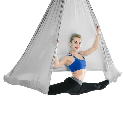 20 Color Aerial Yoga Hammock 4/5/6/7*2.8M Yoga Flying Swing for Anti-gravity Yoga Inversions Yoga Sling
