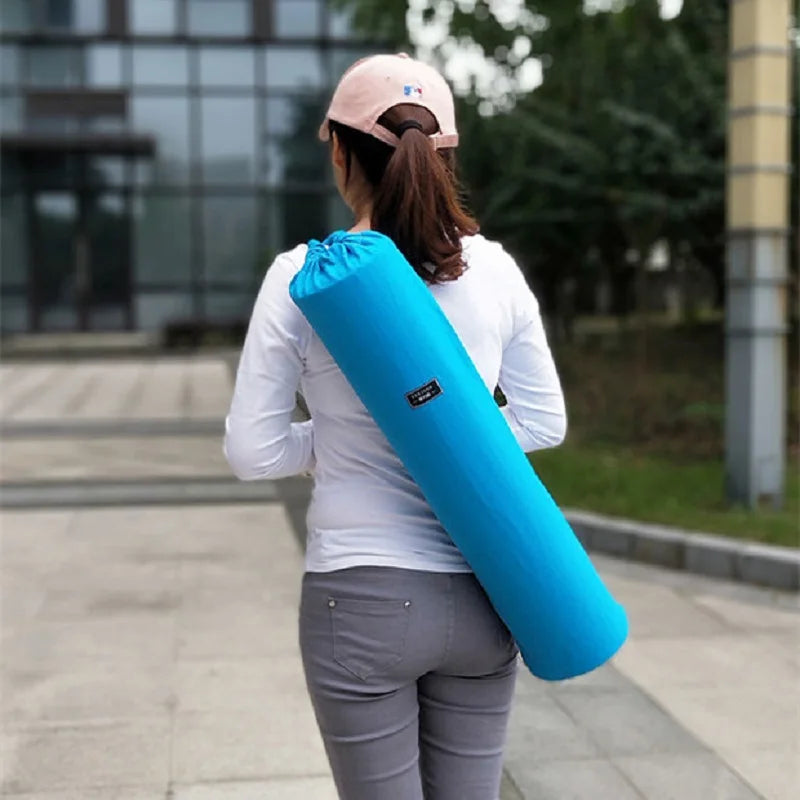 Canvas Yoga Mat Bag for Yoga Mat Carry Bag Gym Mat Backpack Lengthen Yoga Bags Multifunction Storage Bag for Fitness Mat