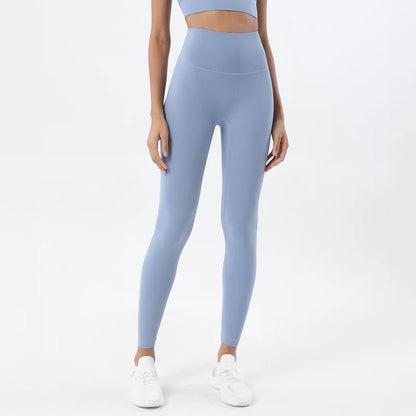 TRY TO BN Gym Leggings Yoga Pants Women Sports Fitness Naked Feeling High Waist Elastic Workout Push Up Leggings Tights Women
