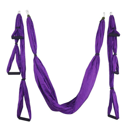 Aerial Yoga Hammock Strong Antigravity Yoga Swing Flying Sling Inversion Tool for Air Yoga Inversion Exercises