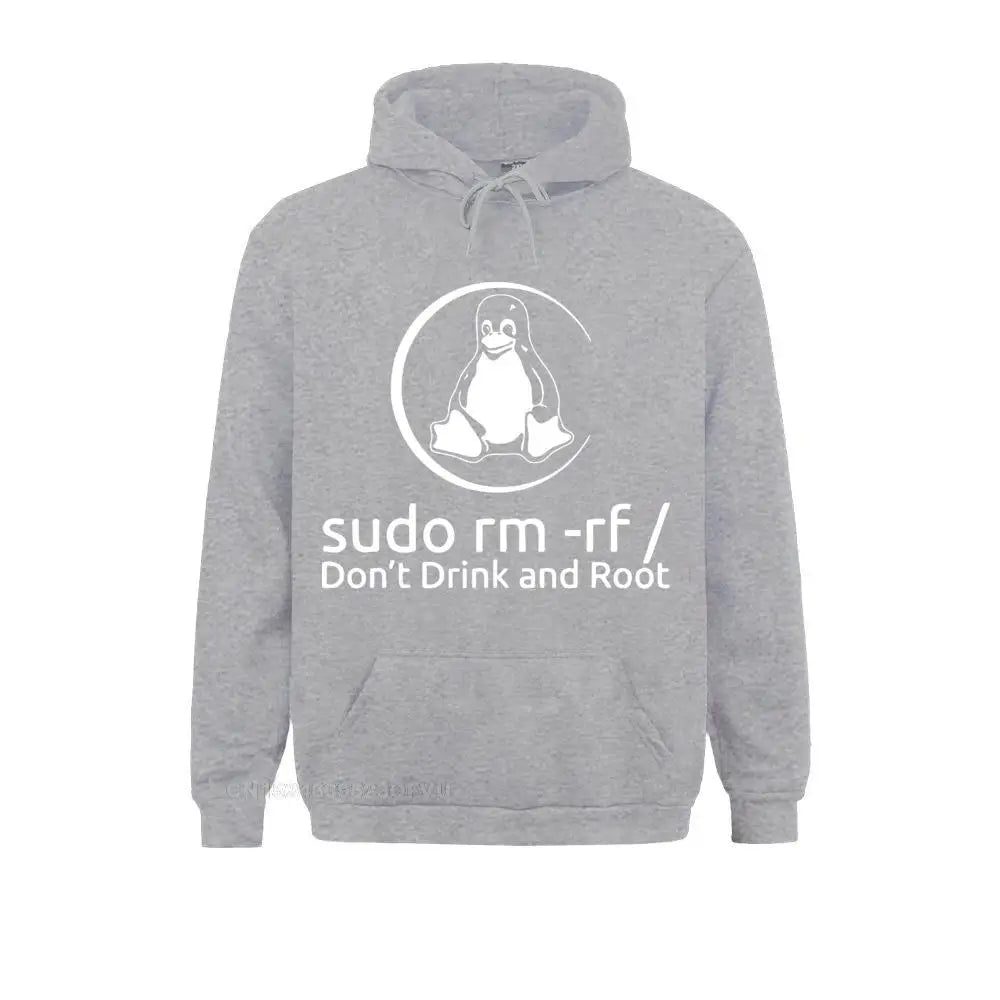 Programmer Programming Coding Coder Men Harajuku Men Linux Root Sudo Funy Pullover Hoodie Fitness Hoodie Premium Cotton Clothes