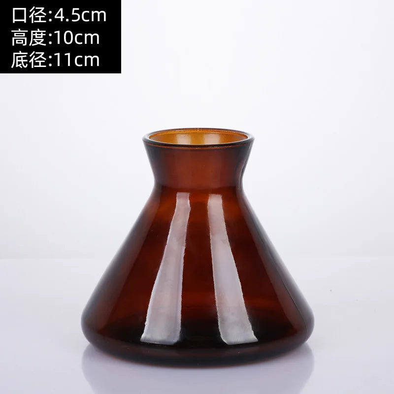 1pcs 200ml Fragrance Diffuser Bottle Party Gifts Glass Container Reed Diffuser Essential Oil Bottle Oil Diffusers Incense Sticks