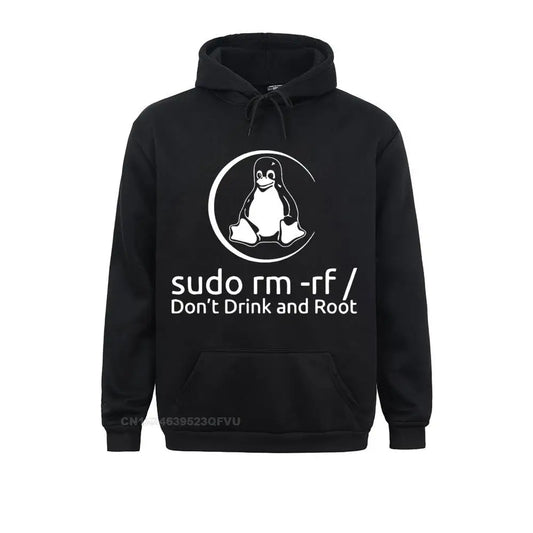 Programmer Programming Coding Coder Men Harajuku Men Linux Root Sudo Funy Pullover Hoodie Fitness Hoodie Premium Cotton Clothes