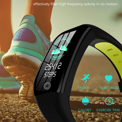 F21 Smart Bracelet GPS Distance Fitness Activity Tracker IP68 Waterproof Blood Pressure Watch Sleep Monitor Smart Band Wristband