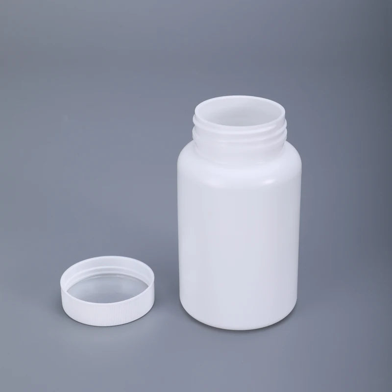UMETASS Thicken 200ML Pill Bottle Solid Powder Medicine Pill Reagent Container for Supplements Vitamins and Medicine 20PCS/lot