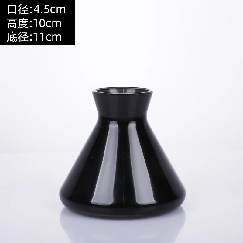 1pcs 200ml Fragrance Diffuser Bottle Party Gifts Glass Container Reed Diffuser Essential Oil Bottle Oil Diffusers Incense Sticks