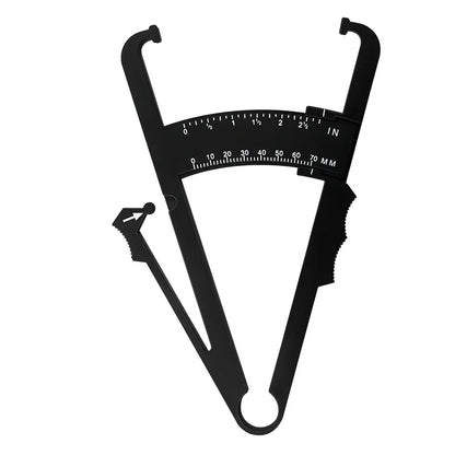 Body Fat Loss Tester Calculator Caliper Fitness Clip Fat Measurement Tool Slim Chart Skinfold Test Instrumen
