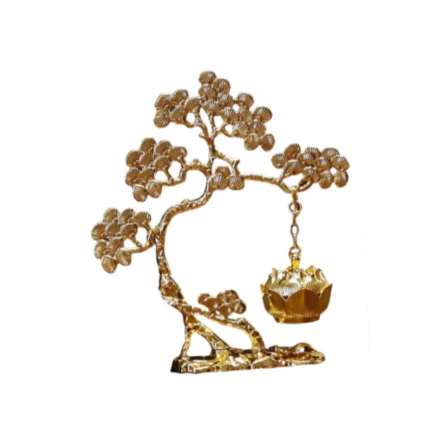 Hanging Incense Burner Censer Ideal Gift Collecting Artwork Pine Tree Incense Holder for Farmhouse Yoga Hotel Bedroom Kitchen