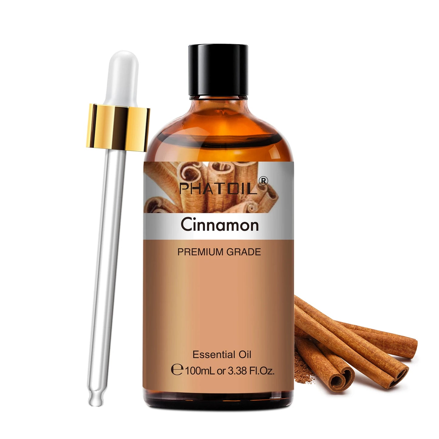 PHATOIL 100ml Aromatherapy Essential Oil-Lavender Rose Vanilla Eucalyptus Sandalwood Pine Needles for Diffuser,Candle Making
