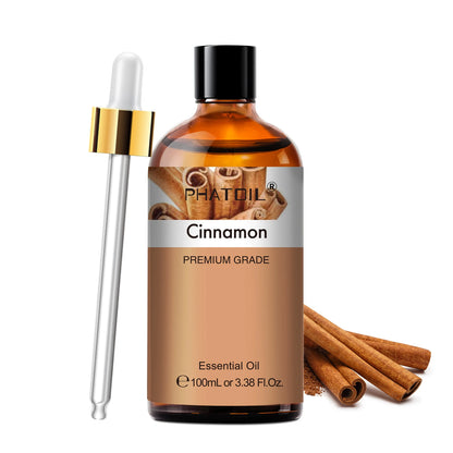PHATOIL 100ml Aromatherapy Essential Oil-Lavender Rose Vanilla Eucalyptus Sandalwood Pine Needles for Diffuser,Candle Making