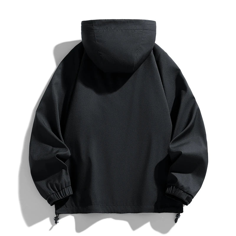 CHRLCK Unisex Hiking Jackets Waterproof Reflective Windbreaker Men Outdoor Camping Trekking Fishing Jacket Windproof Coat Women