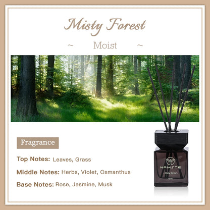 NAMSTE 100ML Premium Aroma Diffuser Oil for Home Car Air Freshener Room Perfume Long Lasting Fragrance Reed Sticks Fragrance Hot