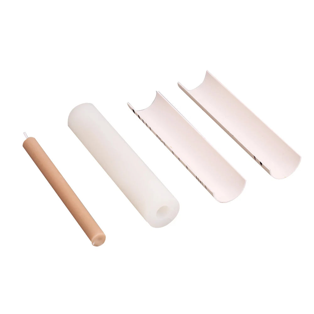 Boowan Nicole Modular Silicone Candle Mold Handmade Stackable Aromatherapy Candle Mould Home Decoration Tools