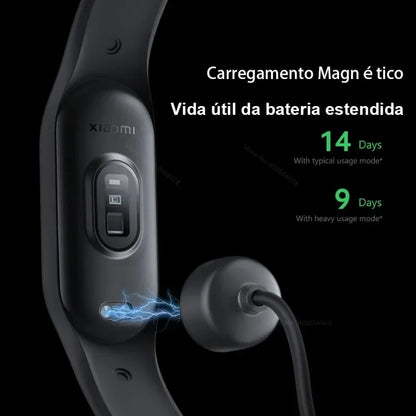 Xiaomi Mi Band 7 Smart Bracelet 6 Color AMOLED Screen Miband 7 Blood Oxygen Fitness Traker Bluetooth Waterproof Smart Band