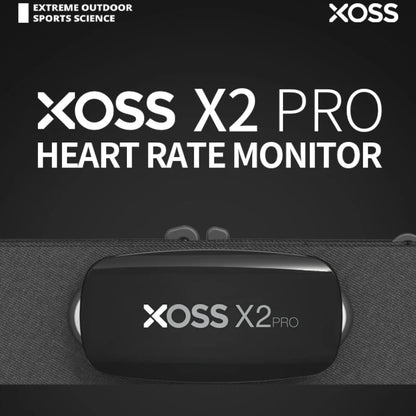 XOSS X2 Pro Heart Rate Sensor Independent Record Chest Strap HRM Monitor Bluetooth ANT+ Health Fitness Smart Bicycle Sensor