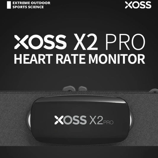XOSS X2 Pro Heart Rate Sensor Independent Record Chest Strap HRM Monitor Bluetooth ANT+ Health Fitness Smart Bicycle Sensor