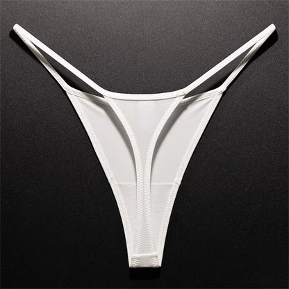 3PCS Sexy High Slit Transparent Mesh Thong Leopard Printed Fitness Female Hip Lifting G-strings Low Rise Seamless Mini Underwear