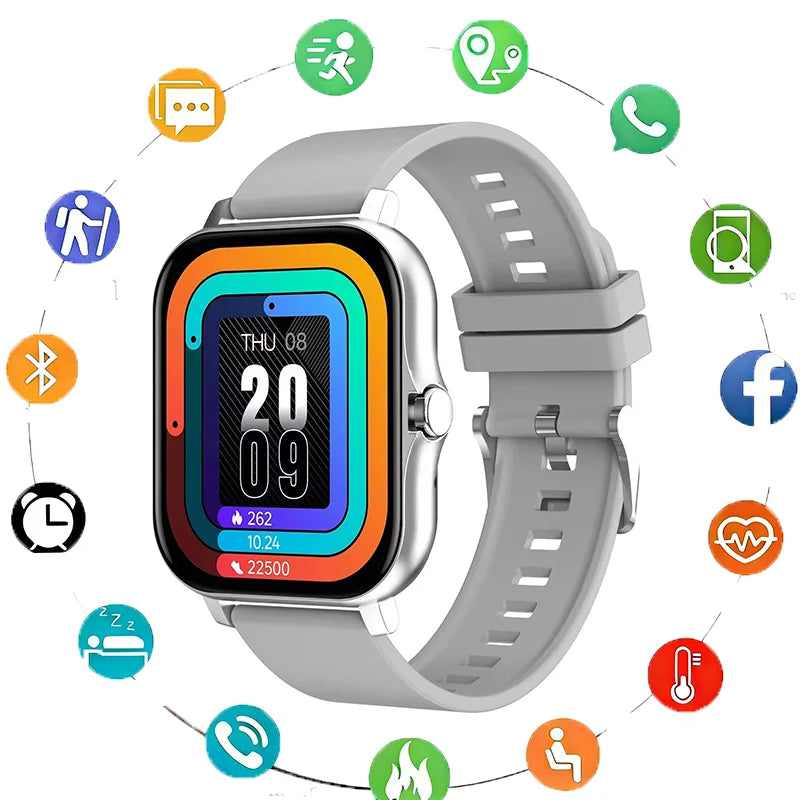 ViVO 2026 New Smart Watch for Men Women Gift Sports Fitness Full Touch Screen Watch Bluetooth Call Digital Smartwatch