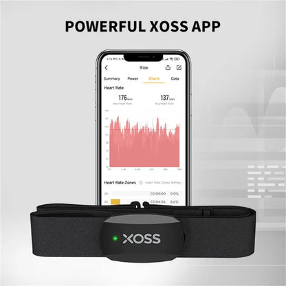 XOSS X2 Chest Strap Heart Rate Sensor Monitor Bluetooth ANT+ Wireless Health Fitness Smart Bicycle Sensor