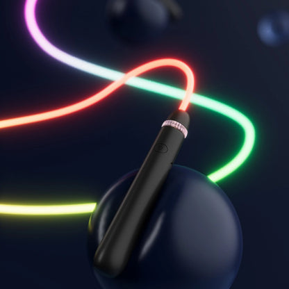 Luminous jump rope fitness training sports jump rope and lightsaber same style Type-c charging, large capacity battery