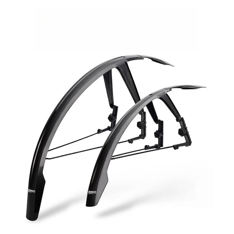 Road Mountain Bike Mudguard Quick-release Waterproof Lengthened Lightweight Streamlined Shape Bicycle Fenders Bicycle Parts
