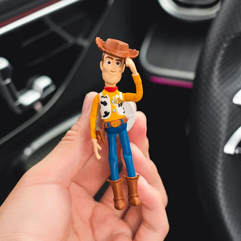 New Toy Story Woody Buzz Lightyear Cartoon Doll Car Air Freshener Aromatherapy Cute Car Air Vent Aromatherapy Car Decorations