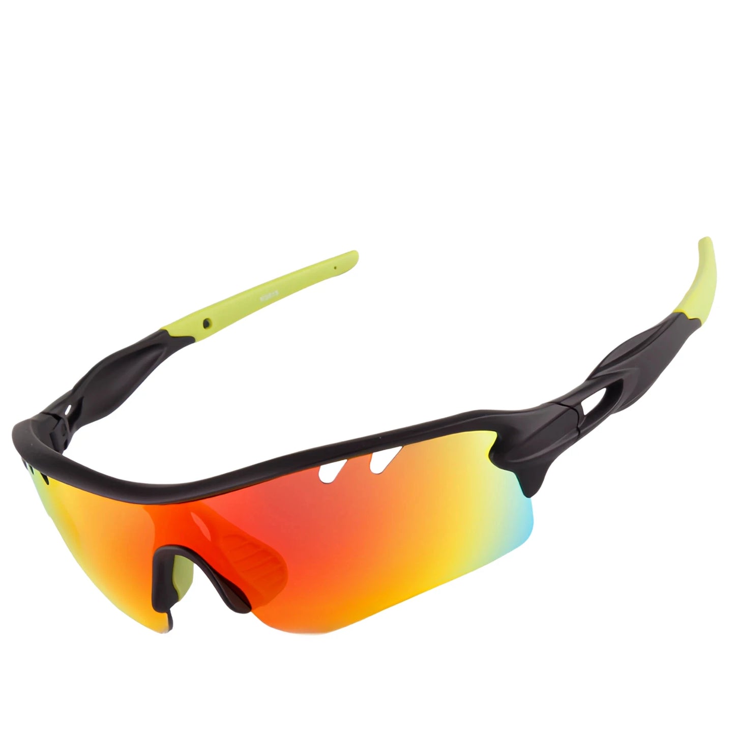 Polarized Sports Sunglasses Cycling Sun Glasses for Men Women with 5 Interchangeable Lenes for Running Driving