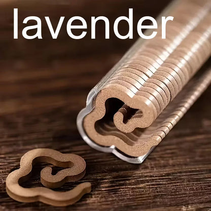 A Set of Fragrance Diffuser Rings Without Feathers, Including Jasmine, Lavender, Rose, Cherry, Lily, Gardenia, Dragon's Blood, White Sage, Vanilla, Lemongrass, Palo Santo and Other Floral and Woody Scents, Totaling 38 Pieces