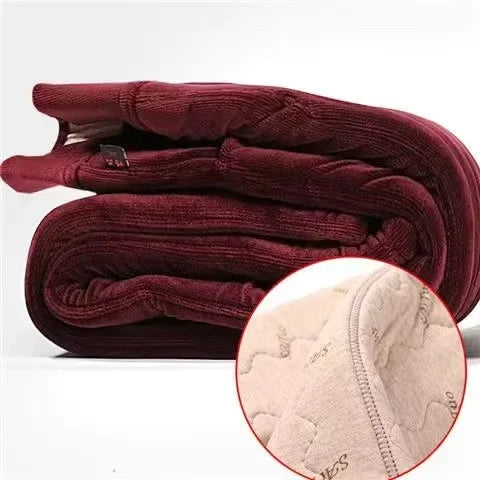 Thicken Velvet Pencil Pants Winter Women Down Cotton Warm Big Size 5xl Slim Pantalones High Waist Ankle-length Leggings Spodnie