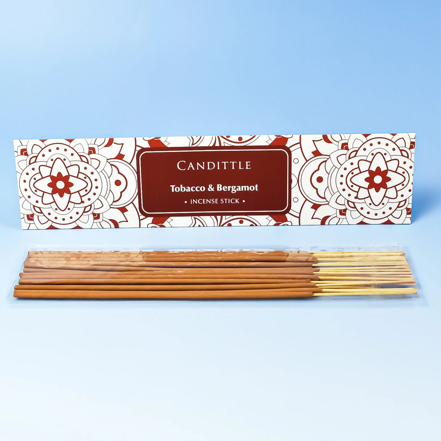 Tobacco & Bergamot Scented Incense Stick for Home Fragrance Meditation Yoga Remove Odor Relex