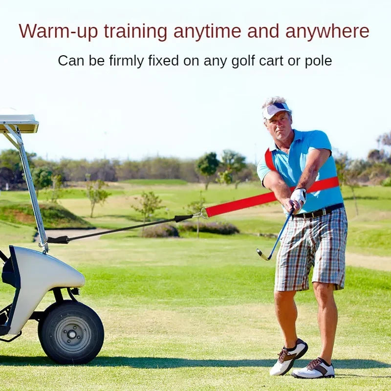 PGM Golf Swing Turn Training Belt Exercise Physical Fitness Stretch Rope HL014