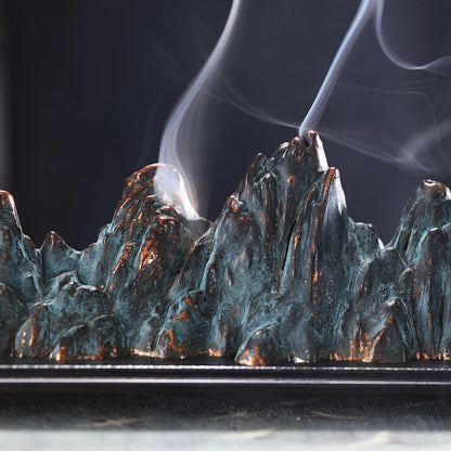 Alloy Boshan furnace wire incense incense incense burner lying incense box incense holder interior decoration decoration