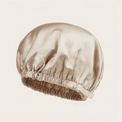 22 Momme 100% Mulberry Silk Bonnet for Sleeping Women, Adjustable Double Layer Silk Hair Wrap for Sleeping Hair Care