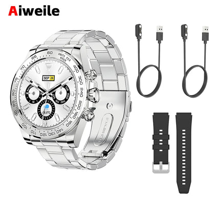 Smartwatch Smart Watch Man DIY Watchface 2026 Aiweile AW13 Pro Fitness Tracker Sport Business Bluetooth Call Hebrew Korean