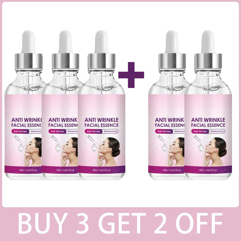 Anti-wrinkle Oil-control Serum for Anti-aging Face Neck Forehead Wrinkles Fade Fine Lines Removal Firming Skin Care Product