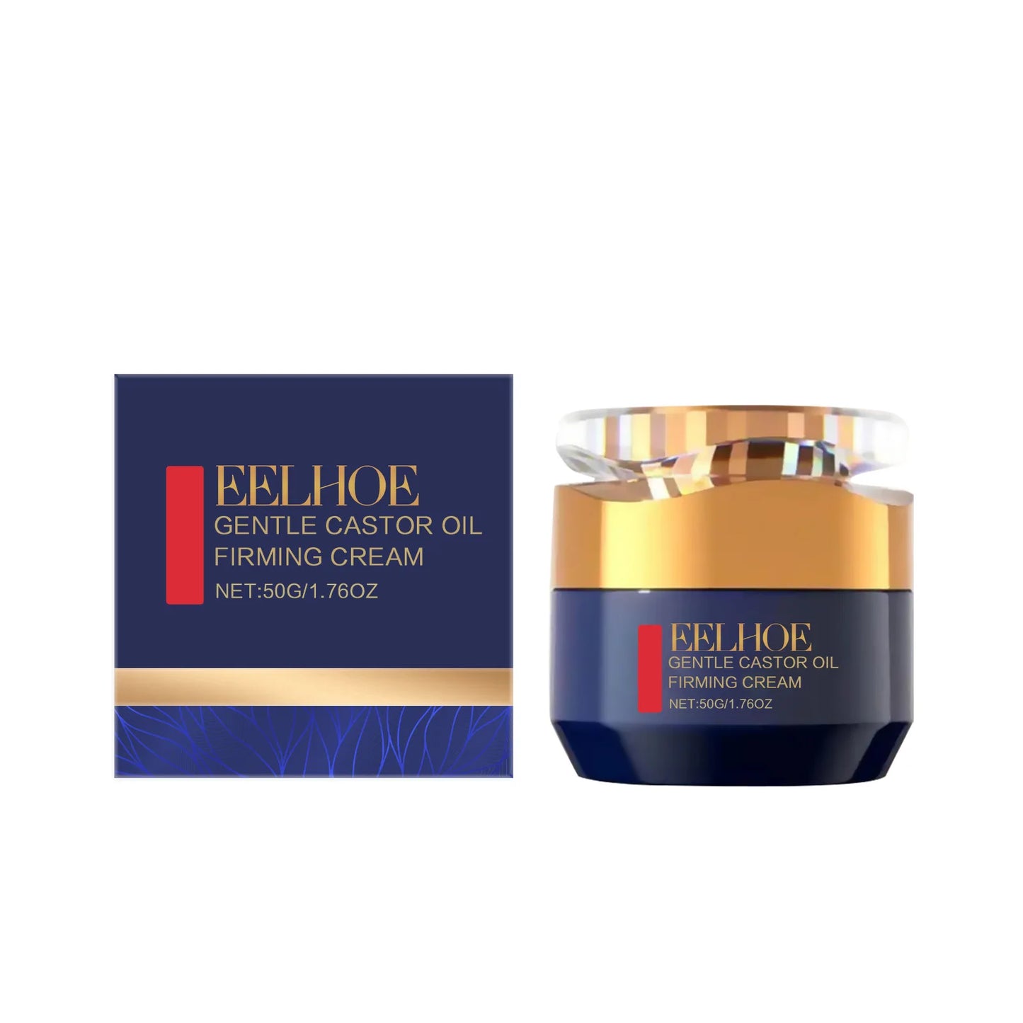 EELHOE Firming Face Cream Fade Fine Lines Against Aging Anti Wrinkle Removal Castor Oil Organic Instant Facial Tightening Cream