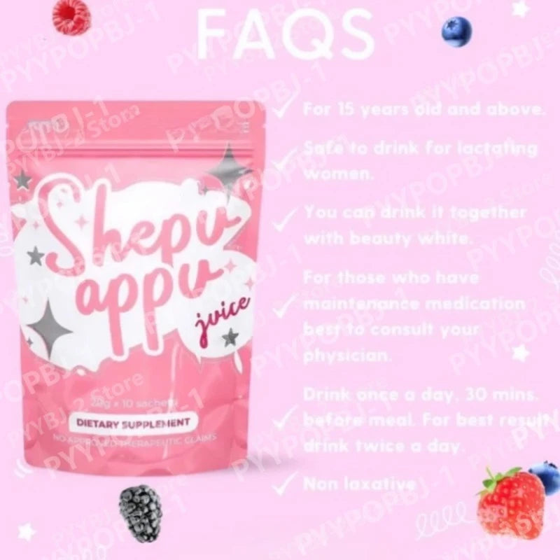 150g Strawberry Powder with Hyaluronic Acid & VitaminC Help Moisturize The Skin Shine with Radiance Daily Dietary Supplements
