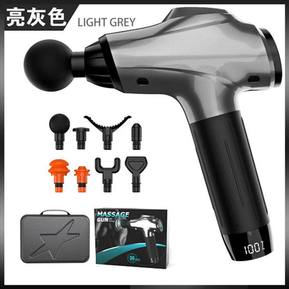 Professional Fascia Gun 4800mAh Deep Tissue Percussion Vibrat Massage Gun Fitness Back And Neck Muscle Relaxation Massager