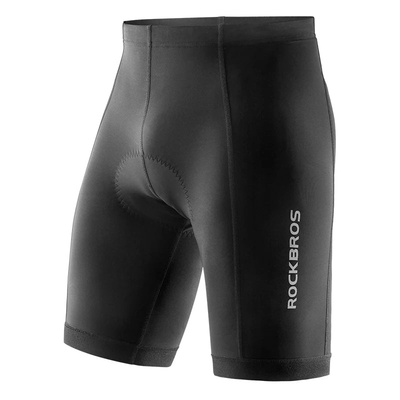 ROCKBROS Summer Cycling Shorts Shockproof Sponge Pad Bike Shorts Breathable Bicycle Shorts Tights MTB Road Sport Bike Trousers