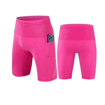 Summer Men Gym Running Shorts Casual Basketball Shorts Quick Dry Sport Training Shorts Elastic Fitness Beach Shorts Man Clothing