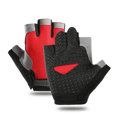 Gym Gloves Men's Cycling Gloves Weight Lifting Fitness Fingerless Gloves for Women Men Motorcycle Mtb Glove Bicycle Accessories