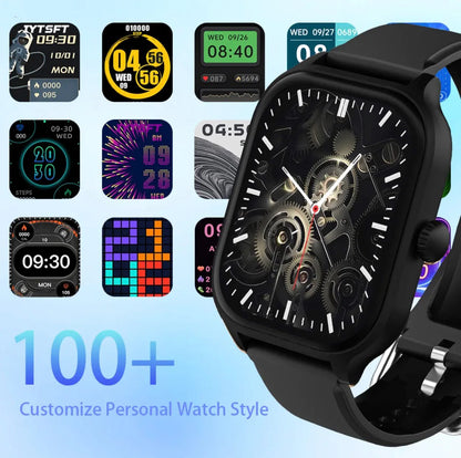OPPO H9 Pro Sports Smart Watch Fitness Clock Health Monitor Waterproof Smartwatch Wireless Call Watches for Men Women IOS